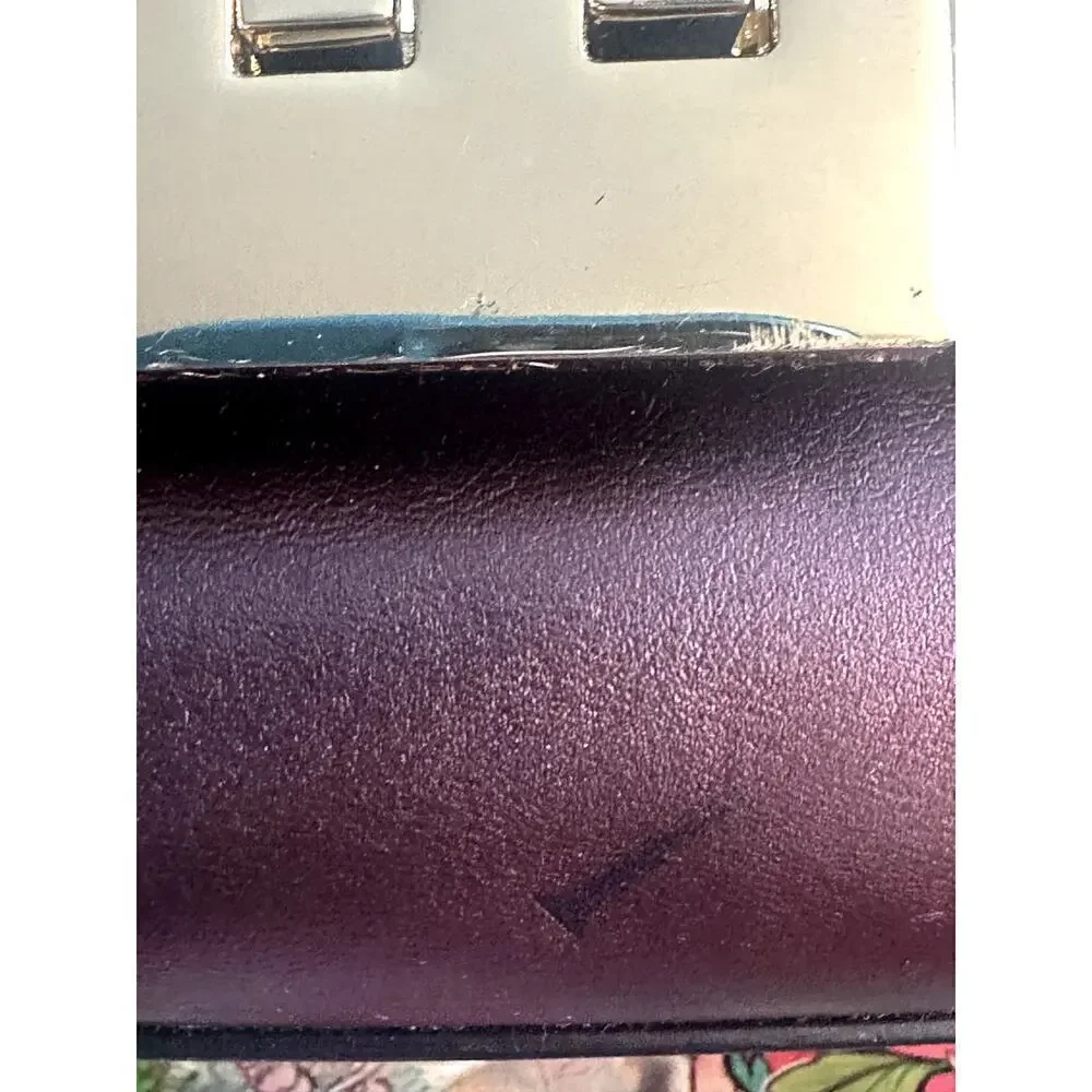 Zac Posen Pearl Purple Leather Satchel Mini Bag NWT